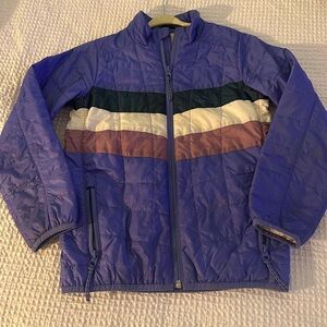 LL Bean girls layering coat or spring/fall.